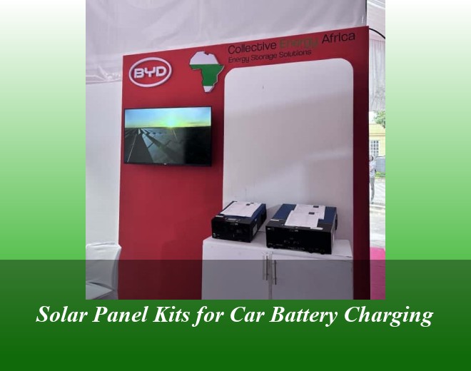Solar Panel Kits for Car Battery Charging
